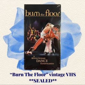 Burn The Floor VHS (sealed, vintage)